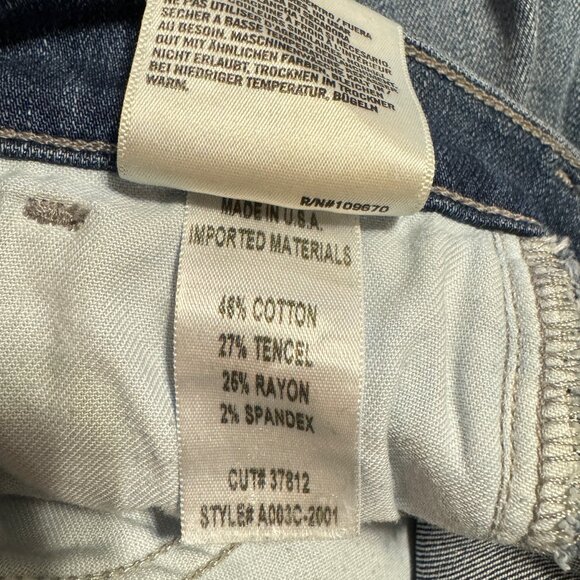 AGOLDE Sophie High Rise Ripped Distressed Jeans - Picture 11 of 16